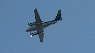 Wheels Up Beech King Air 350i(CYC849, N849UP)departing from Brookhaven Calabro Airport over my house