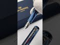 Tom Hessin Fountain Pens - Charles Collection Signature Blue and Thames Blue