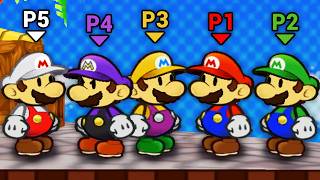This 5 Player Paper Mario Randomizer made us go insane