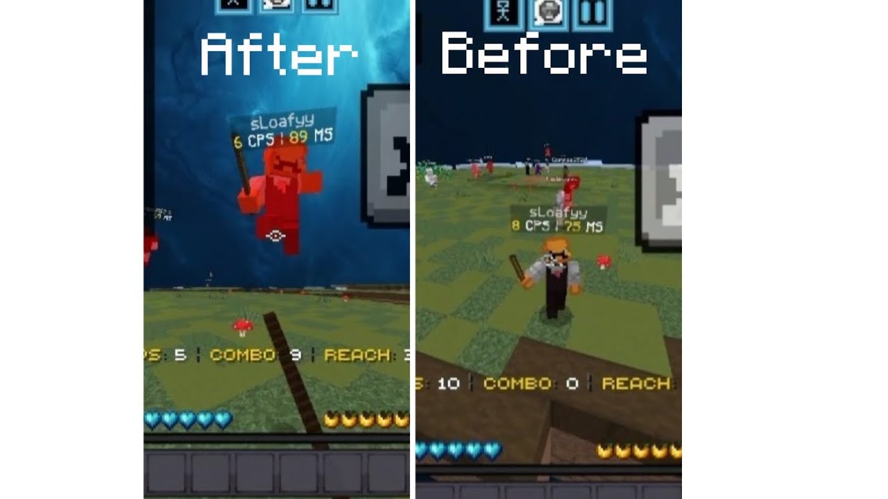 How to dominate in minecraft mobile pvp Tutorial - YouTube