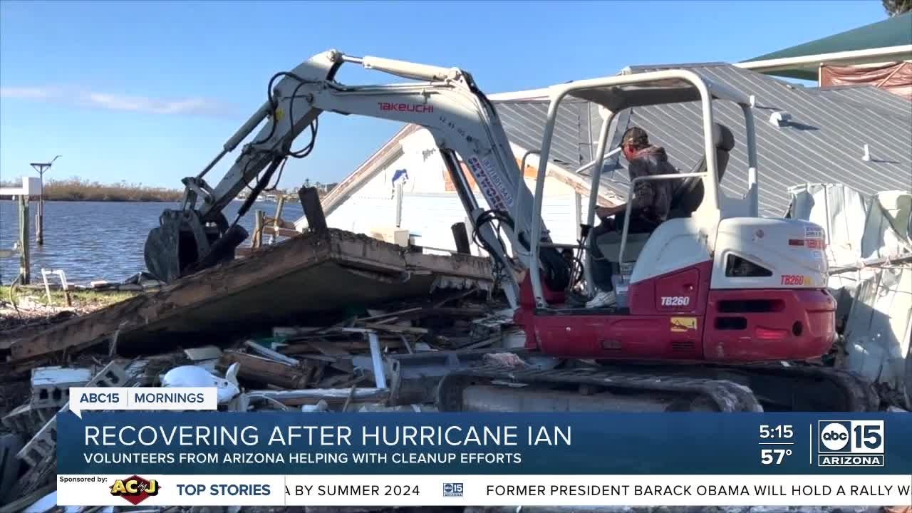 Arizona Red Cross volunteers help in effort to rebuild Florida after ...