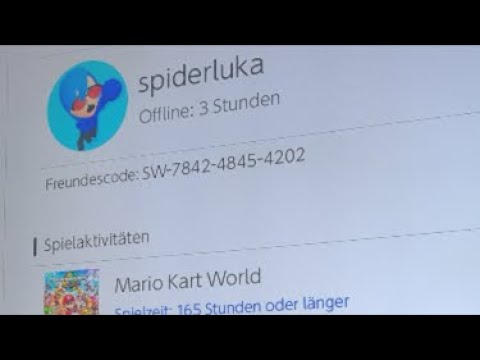 Freunde Code 7842-4845-4202 Mario Kart World Nintendo Switch 2 live streamen Luka-ko7xh