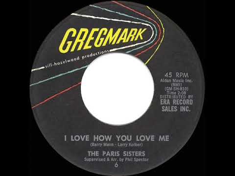 Paris sisters. The Paris sisters. Phil Spector 1958 “to know him is to Love him”. Original Vinyl Single Love me do 1962.