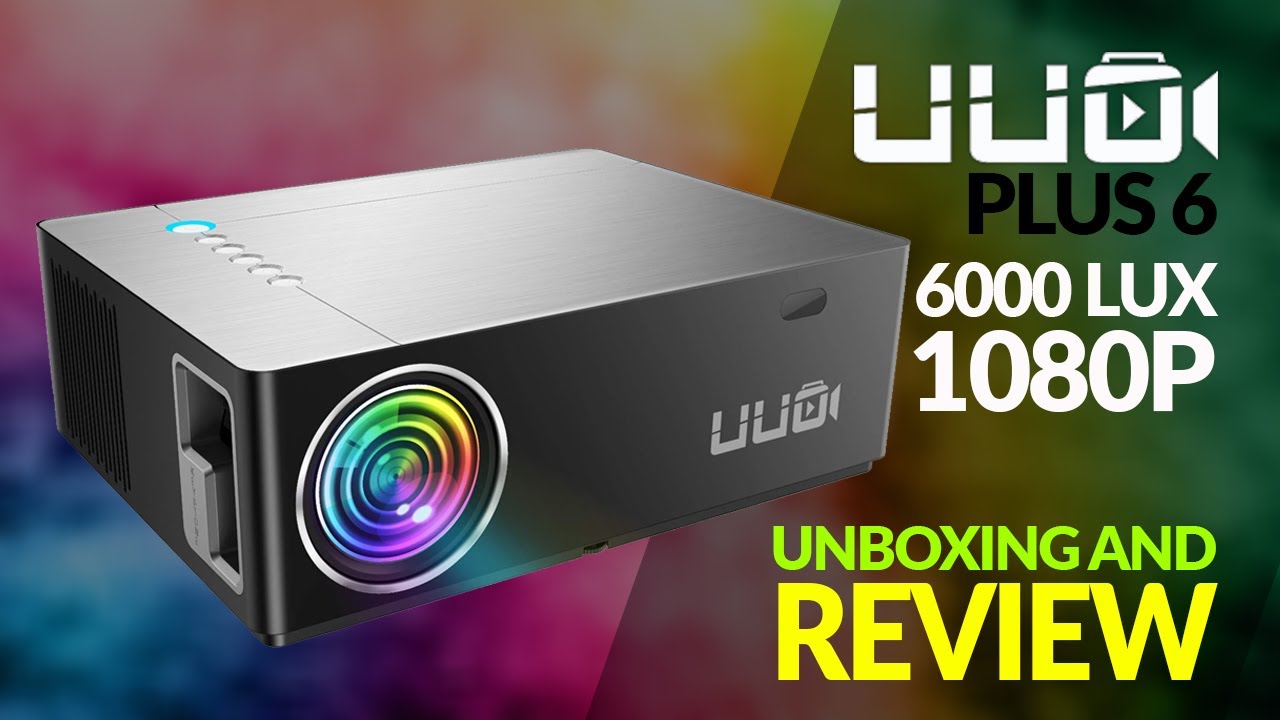 BEST Budget 2020 6000 LUX 1080P Projector - UUO P6 - Unboxing and