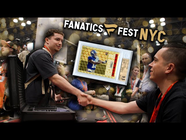 Buying a Rookie 1/1 SUPERFRACTOR At Fanatics Fest 🤝 - YouTube