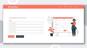 Dynamic Form Input Field Add & Remove
