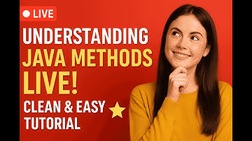 🔥 "Master Java Methods LIVE! 🚀 From Basics to Pro Level"
