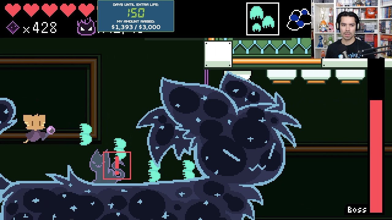 This Giant Moon Cat Wants to Kill or Cuddle? [Downpurr] (Stage 4: Hidden Base) Steam Indie Platfomer