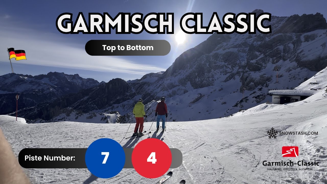 1350m Top to Bottom | Garmisch Partenkirchen | Germany