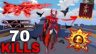 BLOOD RAVEN IN NEW MODE!! 🐦‍⬛🔥MOST AGGRESSIVELY GAMEPLAY FOR THE NEW SEASON🔥|PUBG mobile