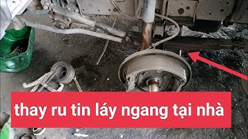 Thay ru tin ngang. hướng dẫn tự sửa xe tại nhà cho bà con đam mê 0941634777