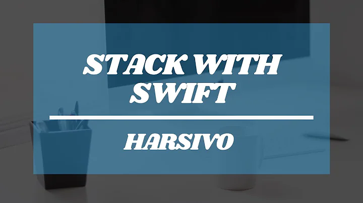 Stack Implementation with Swift | iOS Interview