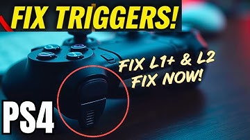 Fix PS4 Controller Triggers FAST! L2 & R2 Not Working? Watch This!