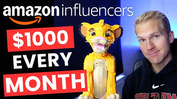 Hoe je $ 1000 per maand kunt verdienen met productrecensies in het Amazon Influencer-programma