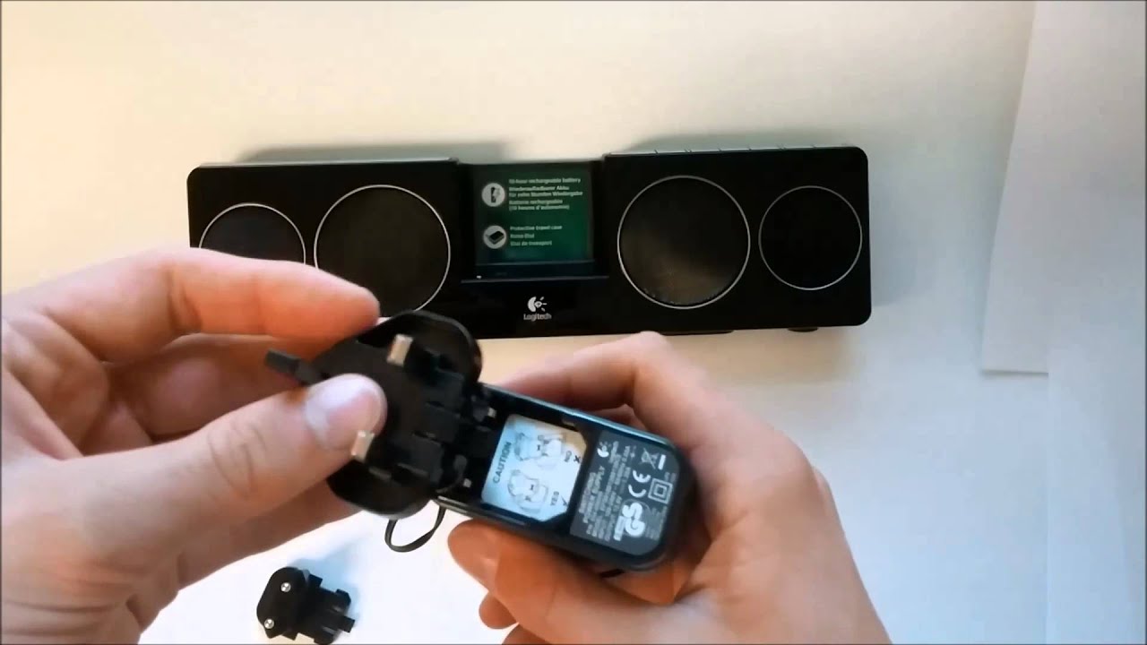 Logitech Pure-Fi Anywhere 2 Unboxing [German] - YouTube