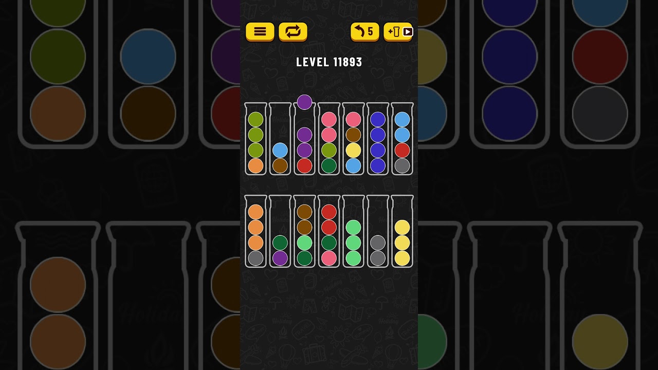 Ball Sort Puzzle Level 11893