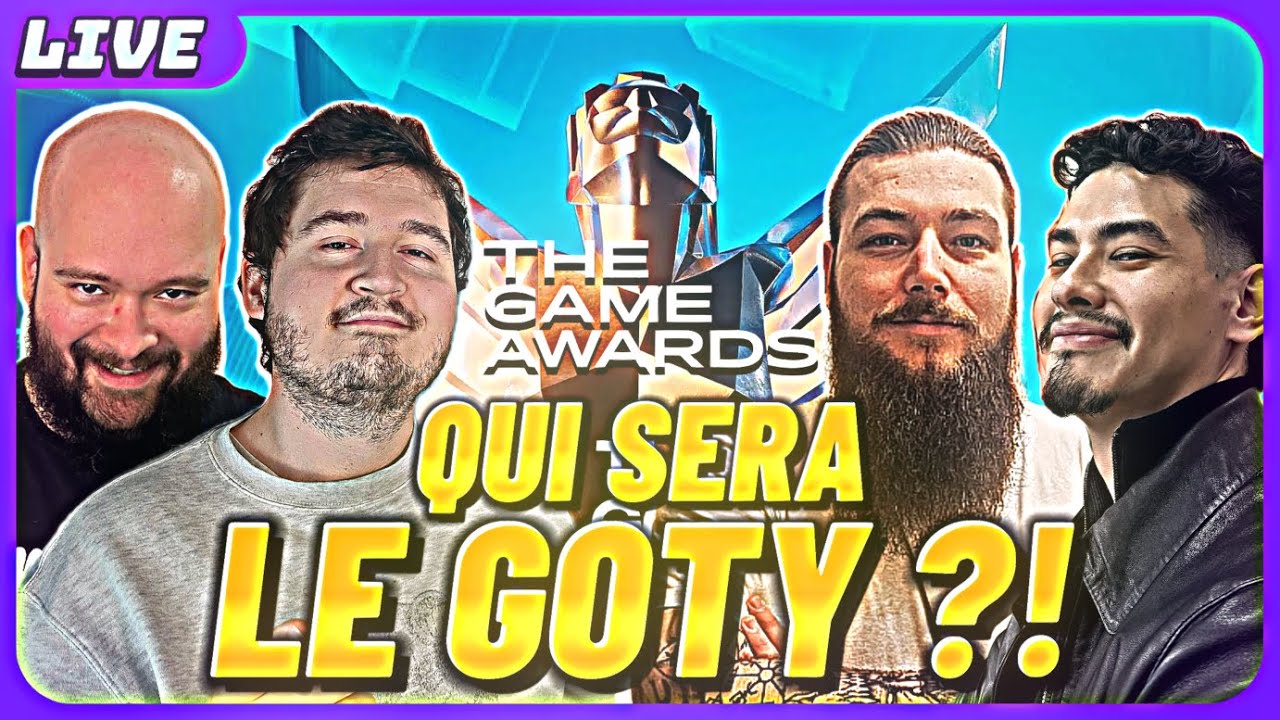 GAME AWARDS 2025 : QUI SERA LE GOTY DE 2025 ?!