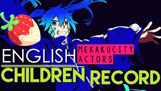 "Children Record" -  Kagerou Project  (ENGLISH Cover by Sapphire & Y. Chang) chords