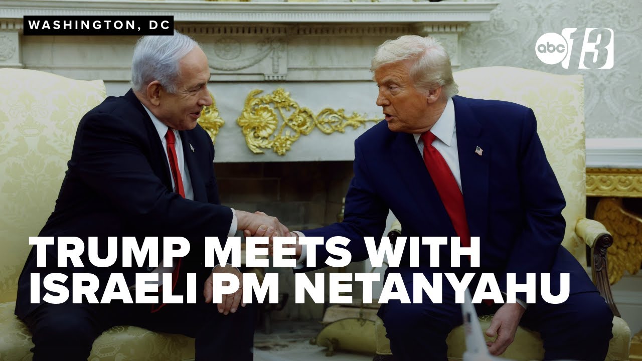FULL REMARKS: Trump, Israeli PM Netanyahu discuss Gaza, tariffs, hostages during White House visit