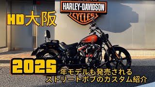 最新】2025年モデル発表を祝ってFXBBSストリートボブのカスタム紹介