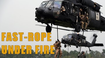 Fast-roping under fire [1080p]