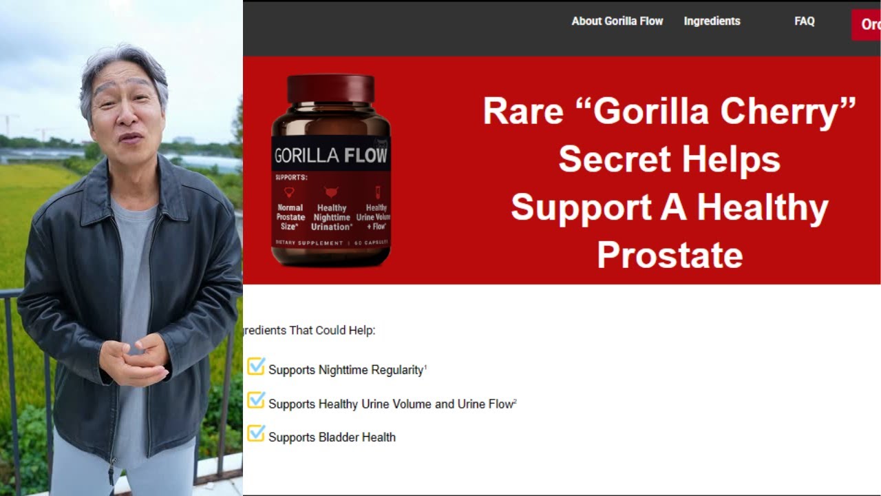 Gorilla Flow Review - The Shocking Truth About This Prostate Supplement!