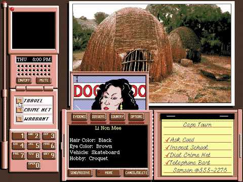 Where in the World is Carmen Sandiego? Deluxe Edition (DOS CD ROM)