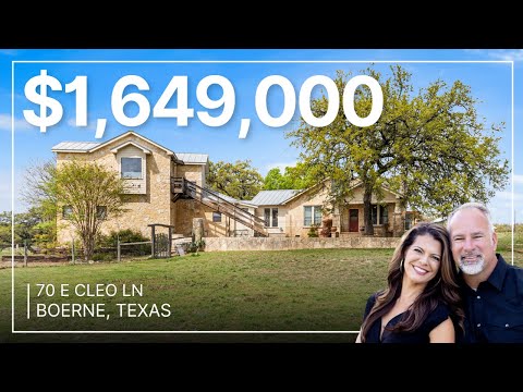 70 E Cleo Ln, Boerne, TX home video tour