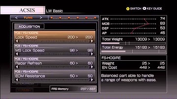 Armored Core 4 Basic Lightweight Build