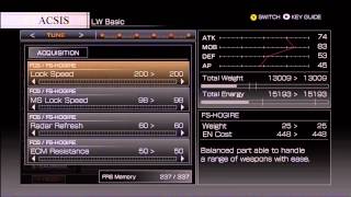 Armored Core 4 Basic Lightweight Build
