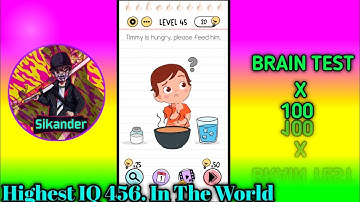 Brain Test Level 21-50 Gameplay Walkthrough