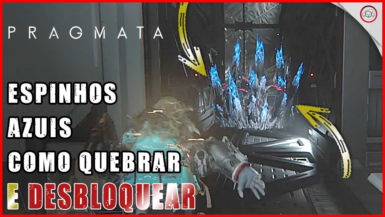 Miniatura do vídeo Pragmata, Como quebrar e desbloquear as portas com espinhos azuis | Super-dica