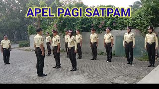 GIAT APEL PAGI SATPAM TAHUN 2024