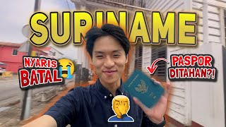 NYARIS GA BISA TERBANG😭 PASPOR DITAHAN IMIGRASI⁉️BELUM NYAMPE UDAH ADA DRAMA...🥲 — Suriname🇸🇷 #1