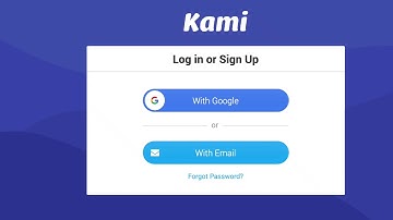 Setting up Kami Very Basic Intro
