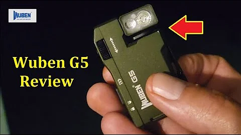 Wuben G5 EDC Flashlight review