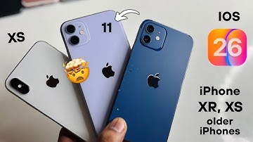 How to update iPhone XR, XS/MAX on iOS 26 - New Update iOS 26 for iPhone XR, XS