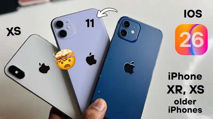 How to update iPhone XR, XS/MAX on iOS 26 - New Update iOS 26 for iPhone XR, XS