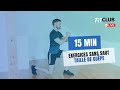 Exercices sans saut  taille de gupe  en 15 min  alex meylan  fit club