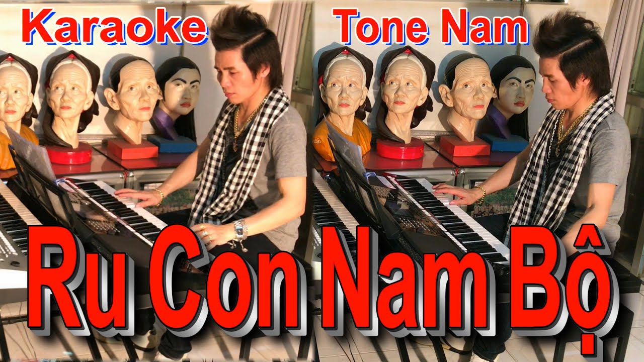 Karaoke RU CON NAM BỘ - Tone Nam - YouTube