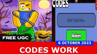 Roblox: Don't Move Codes (November 2023)