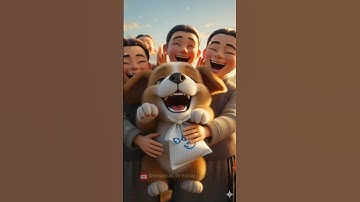 🐶 “Milkman Puppy – The Most Honest Dog!” ❤️ | #ai #shorts #cartoon #animation