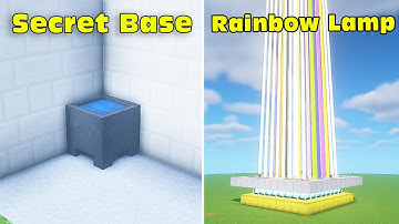 ⚒ Minecraft: 3 Redstone Build Hacks (Secret Cauldron Base) #48