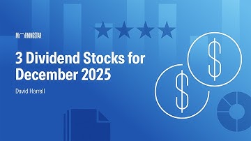 3 Dividend Stocks for December 2025