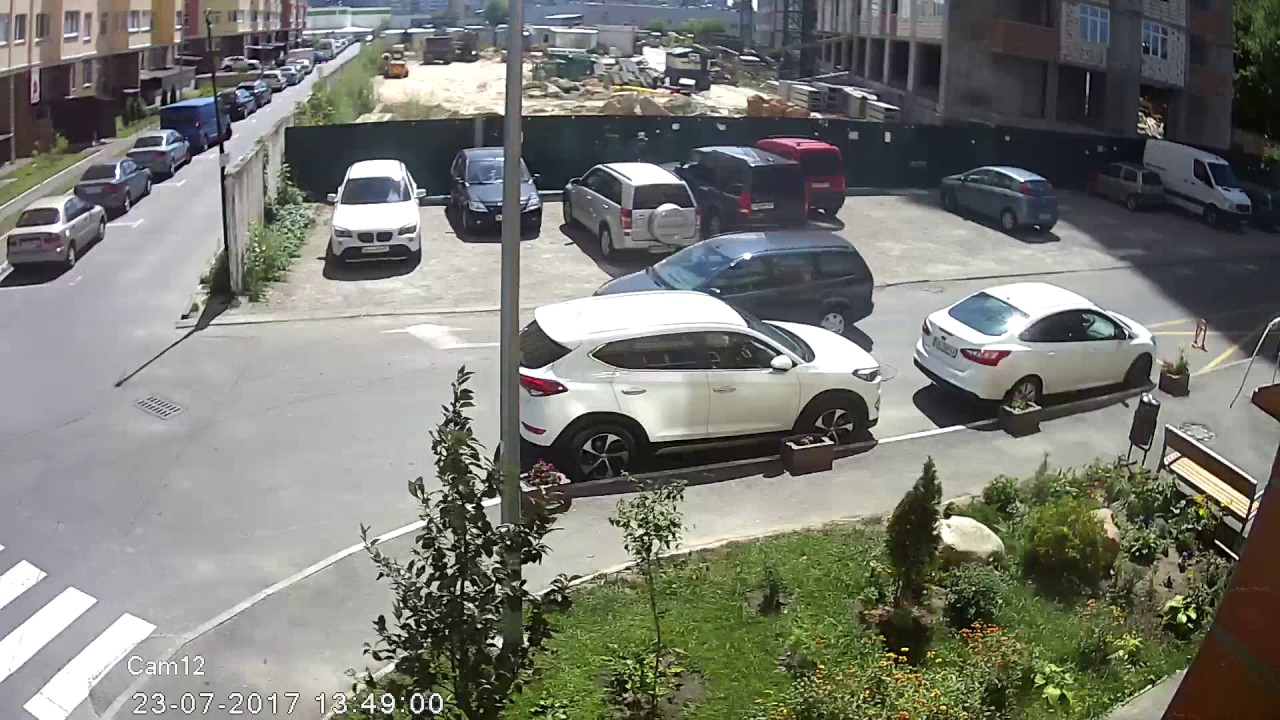 Попытка поджога авто, полная версия - YouTube