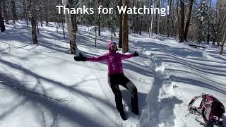 Mt. Sunapee Resort - Newbury NH - Post Storm Snowshoe Hike