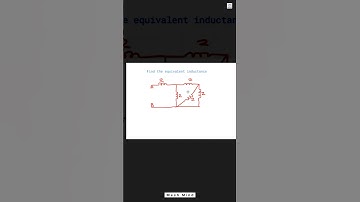 Inductance Equivalent | Series and Parallel | #inductors #electrical #circuit #trending #viral #new