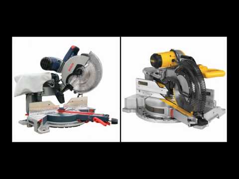 Сравнение торцовочных пил DEWALT DWS780 и Bosch GCM12SD