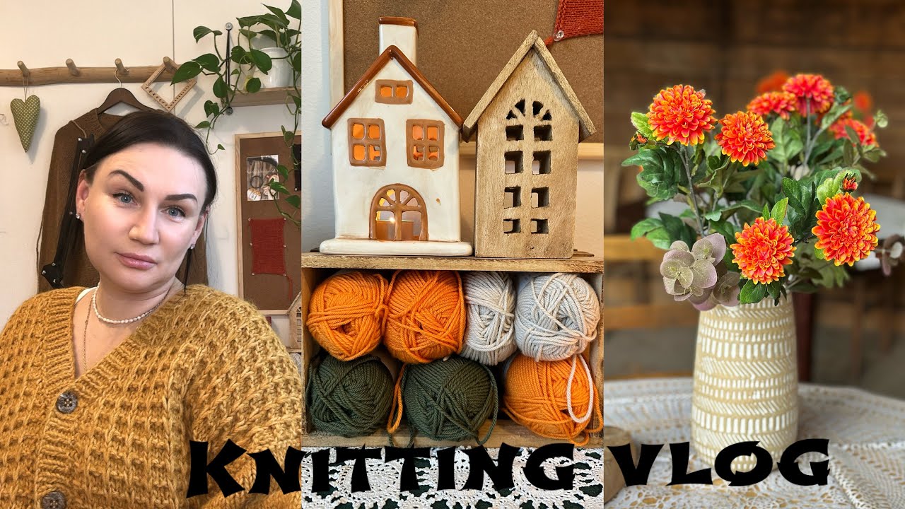 Vlog 144 / Новый МК, носки с медведями и твидовый кардиган🌲#вязальныйвлог #северноевязание #жаккард 