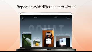 Designing repeaters with different item widths | Wix Studio